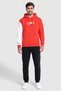 Men Sportswear Fit Outdoor Hoodie, Red - 2