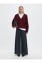 Strickjacke Brushed V-Ausschnitt - 6