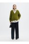 Strickjacke Brushed V-Ausschnitt - 6
