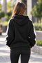 Women's Striped Detail Hooded Sweatshirt - 2