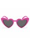 Fuchsia Pink Retro Glasses – 80S 90S Style Party Glasses - 2
