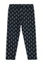 Floral Printed Leggings for 2-5 Years Old - Navy Blue - 2