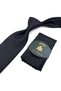 Classic Tie with Patterned Handkerchief Kk14091 - 2