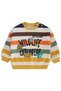 Wild Life Printed 6-18 Months Sweatshirt - Mustard