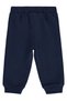 Ruffled Basic 6-18 Months Sweatpants - Navy Blue - 2