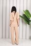 Blouse Pants Double Linen Suit - 2