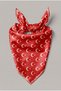 Red White Moon Star Patterned Turkish Flag Themed October 29Th Scarf 50X50 cm Tr005 - 2
