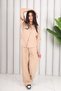 Blouse Pants Double Linen Suit - 3