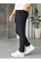 Regular Fit Belt Detail Jogger Pants W Black - 2