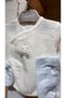 100% Cotton Muslin Set of 5 Blue - 2