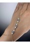 White Enamel Detailed Gold Color Art Deco Şahmeran - 5