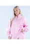 Pembe zip sweat - 2