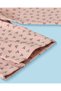 Infant Girls Pink Printed Wide Leg Pants - 3