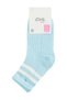 Civil Girls' Basic 5-Piece Girls' Socks with Hoops |   School Nursery and Daily Use - 8