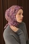 Velora Scarf Vintage Damask Lilac