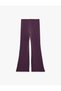 Modal Fabric Spanish Flare Striped Trousers - 5