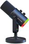 مجموعة NEXTLEVEL الديناميكية - ميكروفون ديناميكي X70 مع حامل وخلاط X71، XLR و Type-C، RGB، مزود بتقنية إلغاء الضوضاء - 2