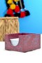 Burgundy Blue Fan Notepad Holder & Note Paper Holder & Desktop Organizer - 5