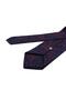Navy Blue Claret Red Shawl Patterned Classic Tie with Handkerchief Kk14118 - 3