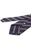 Plum Beige Herringbone Pattern Classic Tie with Handkerchief Kk14153 - 8