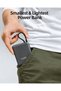 Mini 10000mAh Power Bank 22.5W Fast Charging with Built-in Cable, Black - 3