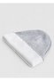Light Gray Color Unisex Double-Sided Cashmere Blend Beanie - 2
