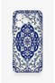 Tecno Spark 50 4g Compatible Blue and White Tile Pattern Silicone Case - 2