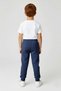 Mojo Boys' 1-6 Years Old Elastic Waist Sweatpants Navy Blue - 2