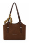 Luxury Suede Women's Shoulder Bag