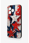 Tecno Spark 50 4g Compatible Star Flag Patterned Silicone Case - 4