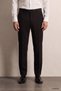 Ds Damat Black Diagonal Fabric Trousers
