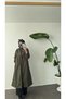 Aura Trench Coat - Khaki - 2