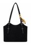 Luxury Suede Women's Shoulder Bag - 6