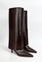 Women's boot - aci kahve (burnt coffee)