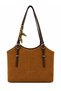 Luxury Suede Women's Shoulder Bag - 2