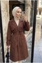 Women's First Frost Women's Trench Coat – Waterproof Belted City Trench