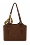 Luxury Suede Women's Shoulder Bag - 6