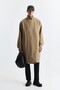 Cotton Loose Fit Trench Coat