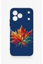 Tecno Spark 50 4g Compatible Colorful Leaf Pattern Silicone Case - 2