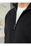 Double Zipper Knitwear Cardigan Black - 4