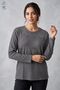 Winter Clover Patterned Stoned Slit Lycra Women's Mother Combed Cotton Blouse