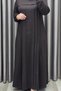 Women's Clothing Plus Size Elastic Sleeves, Embellished Robe, Crystal Dress - 8