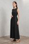 My Fashion Belt Li, Sleeveless, Crew Neck Maxi Dress - 4