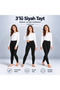 |   Young Girls Thermal Winter Leggings Cotton Black (3 Pieces) - 7