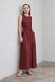 My Fashion Belt Li, Sleeveless, Crew Neck Maxi Dress - 4