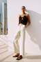 Wide twill trousers - 3