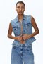 Denim waistcoat - 4