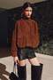 Oversized suede jacket - 4