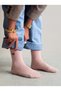 Women's 3-Piece Sock Set with Bow Pattern and Solid Colors - 3
