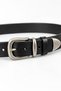 Metal Toe Genuine Leather Belt - 2
